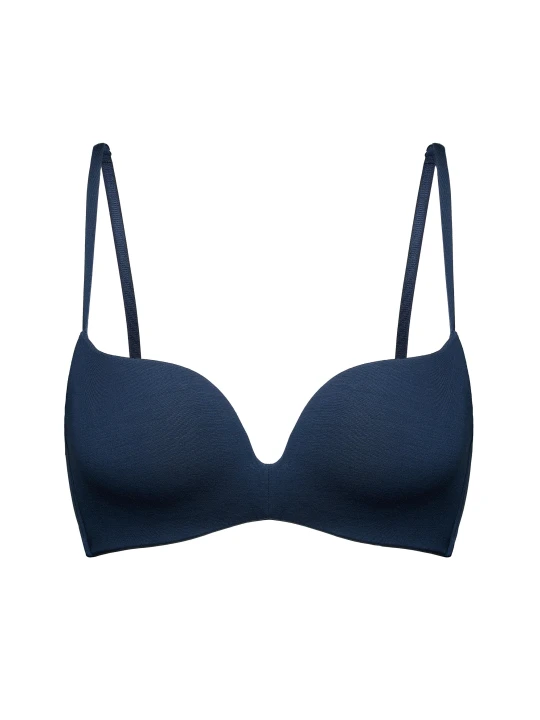Zdjęcie produktu Biustonosz push-up Comfie Esotiq granatowy