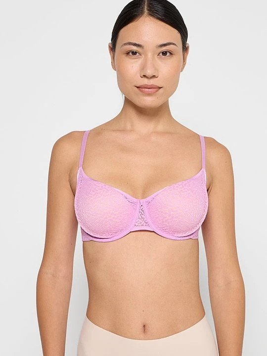 Zdjęcie produktu Biustonosz push-up DKNY fioletowy
