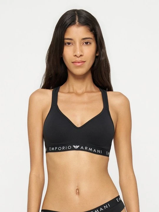 Zdjęcie produktu Biustonosz push-up Emporio Armani czarny
