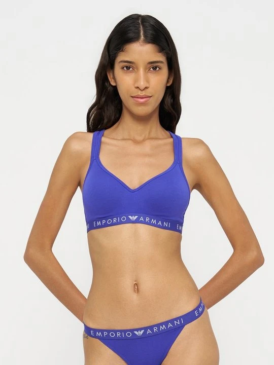 Zdjęcie produktu Biustonosz push-up Emporio Armani fioletowy