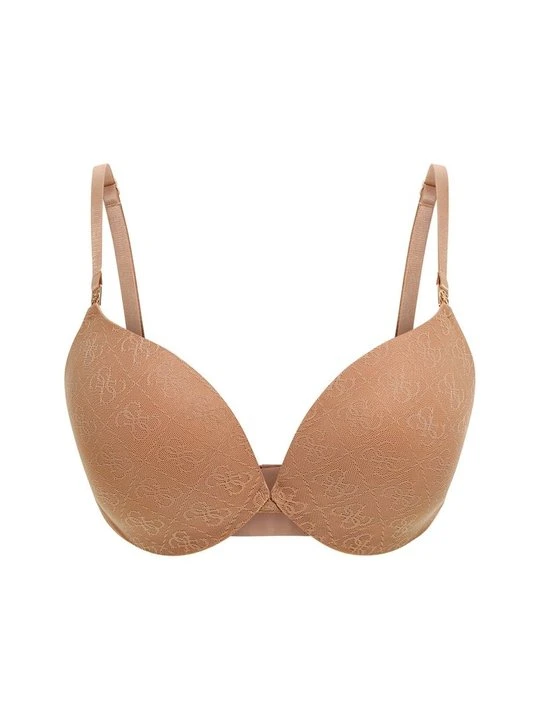 Zdjęcie produktu Biustonosz push-up Guess brązowy