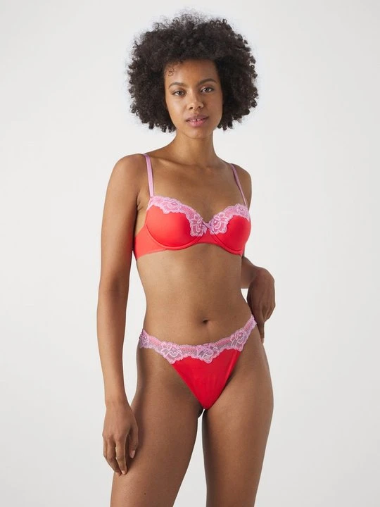 Zdjęcie produktu Biustonosz push-up Hunkemöller czerwony