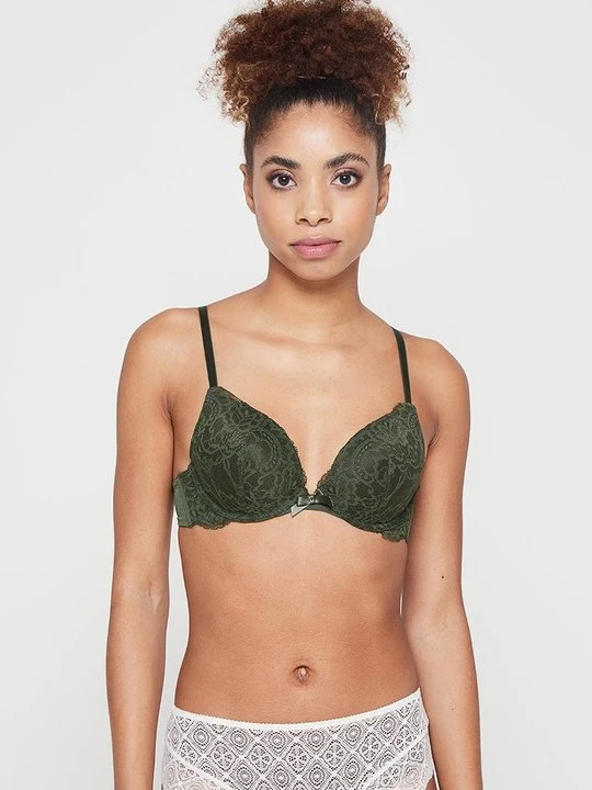 Zdjęcie produktu Biustonosz push-up Hunkemöller zielony