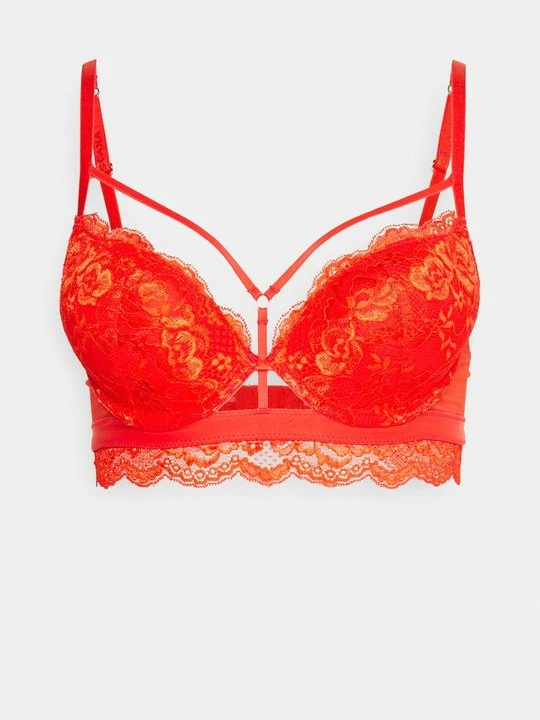Zdjęcie produktu Biustonosz push-up Lascana czerwony