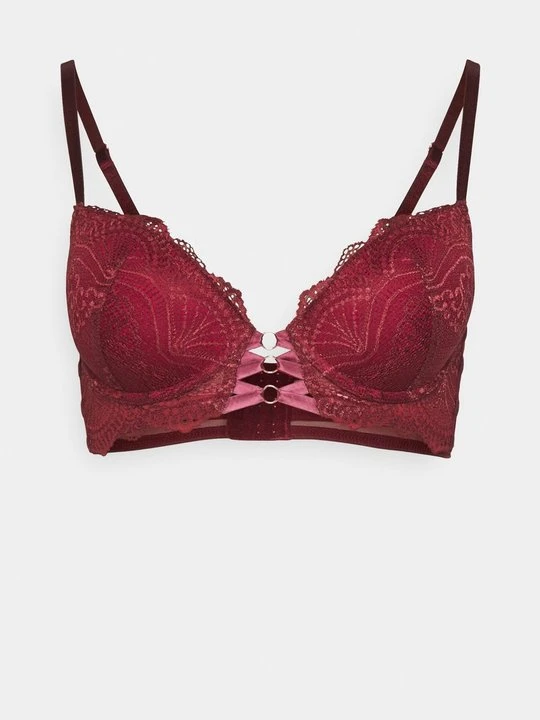 Zdjęcie produktu Biustonosz push-up Lascana ciemnoczerwony