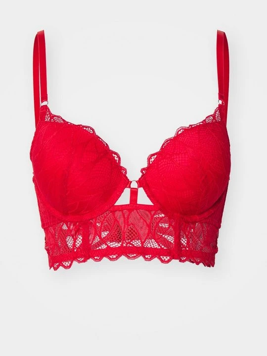 Zdjęcie produktu Biustonosz push-up Lascana czerwony