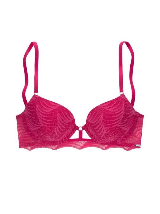 Zdjęcie produktu Biustonosz push-up Lascana różowy