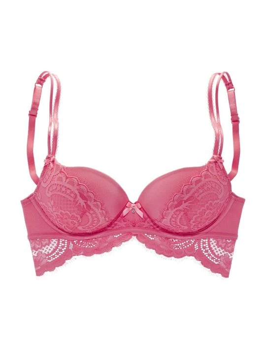 Zdjęcie produktu Biustonosz push-up Lascana różowy