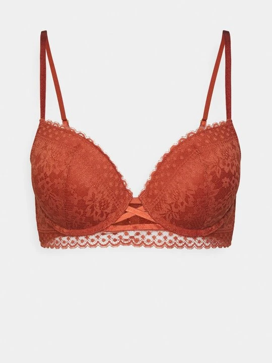 Zdjęcie produktu Biustonosz push-up Lascana czerwony