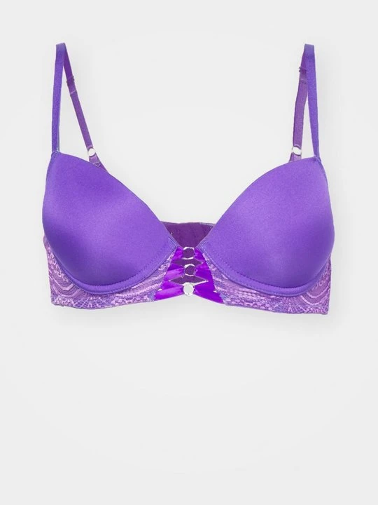 Zdjęcie produktu Biustonosz push-up Lascana liliowy