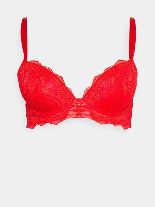 Zdjęcie produktu Biustonosz push-up Lascana czerwony