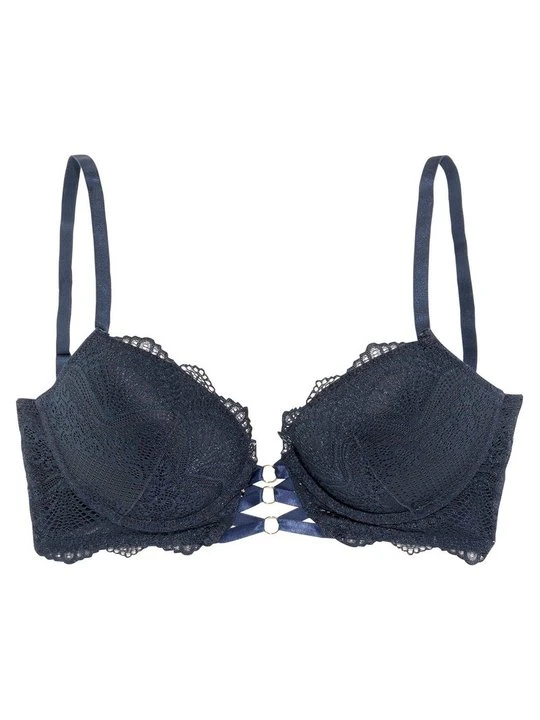 Zdjęcie produktu Biustonosz push-up Lascana granatowy