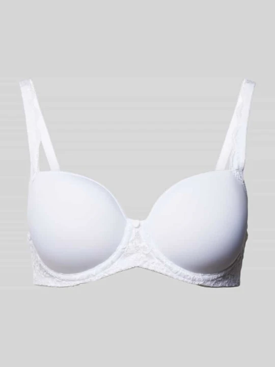 Zdjęcie produktu Biustonosz z fiszbinami i podszewką model ‘Amourette’ Triumph Biały