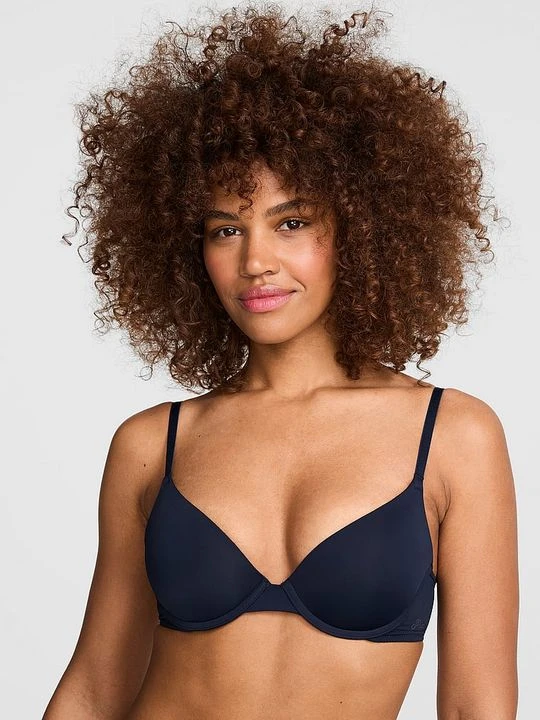 Zdjęcie produktu PINK WEAR EVERYWHERE Biustonosz push-up Wear Everywhere Victoria's Secret Niebieski