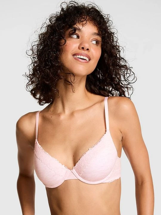 Zdjęcie produktu Biustonosz Push-Up Wear Everywhere Victoria's Secret Różowy