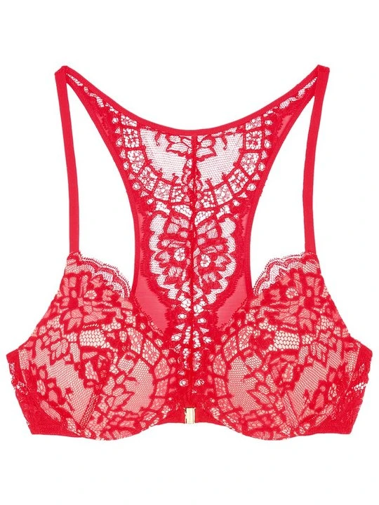 Zdjęcie produktu Biustonosz push-up Wolford czerwony