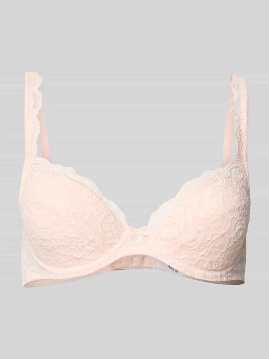 Zdjęcie produktu Biustonosz push up z koronki model ‘Cyrile’ MARIE JO Różowawy