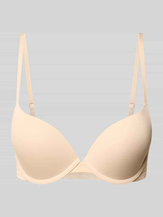 Zdjęcie produktu Biustonosz push up z regulowanymi ramiączkami model ‘MICHELLE’ Dorina Beżowy