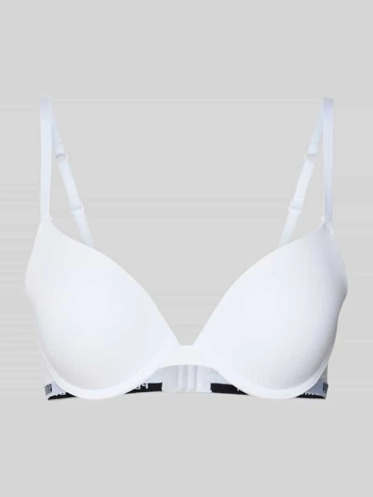 Zdjęcie produktu Biustonosz push-up z regulowanymi ramiączkami Puma Biały