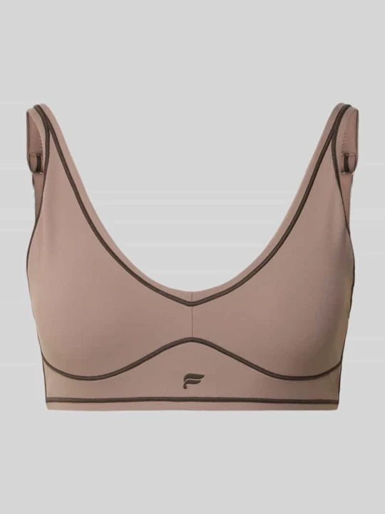 Zdjęcie produktu biustonosz sport o kroju slim fit z detal z logo model 'PURELUXE' Fabletics