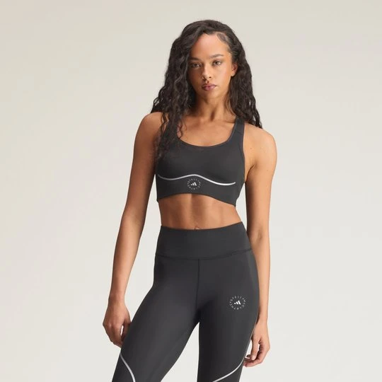 Zdjęcie produktu Biustonosz sportowy adidas by Stella McCartney Running High Support czarny