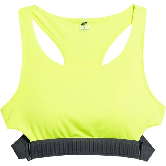 Zdjęcie produktu Biustonosz sportowy damski 4FSS23USBAF035 4F Zielony