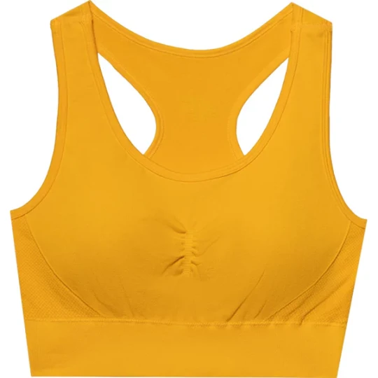 Zdjęcie produktu Biustonosz sportowy damski 4FWSS24USBAF116 4F Pomarańczowy