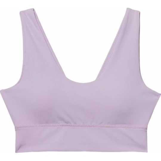 Zdjęcie produktu Biustonosz sportowy damski 4FWSS24USBAF119 4F Fioletowy