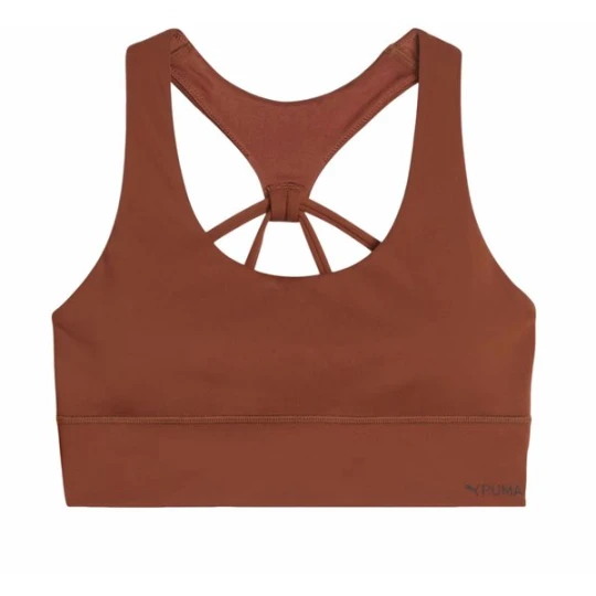 Zdjęcie produktu Biustonosz sportowy damski 4Keeps Evolve Puma Brązowy