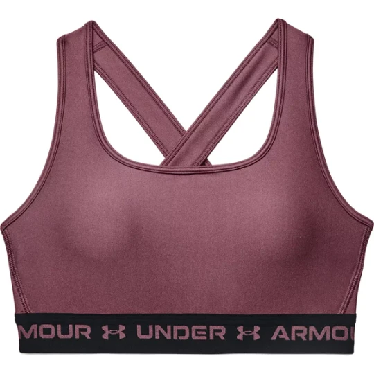 Zdjęcie produktu Biustonosz sportowy damski Crossback Mid Bra Under Armour Fioletowy
