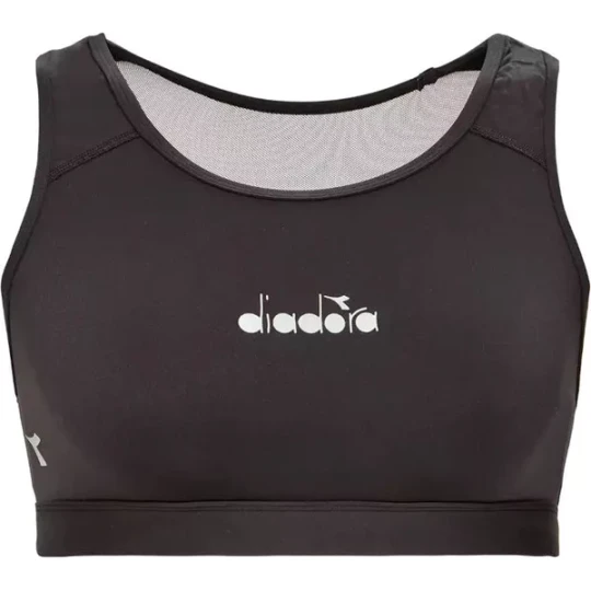 Zdjęcie produktu Biustonosz sportowy damski L. Medium Diadora Czarny