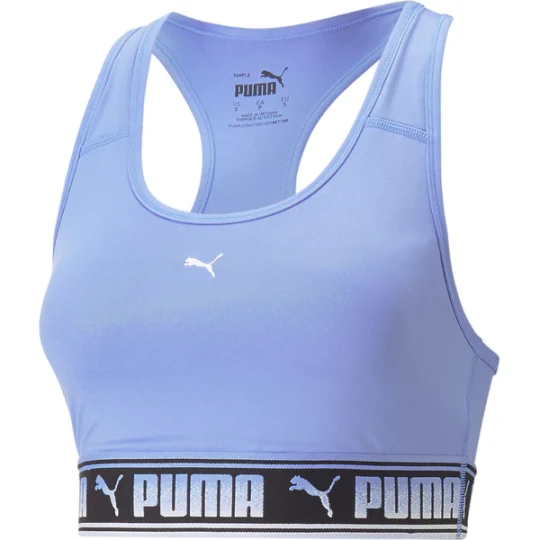 Zdjęcie produktu Biustonosz sportowy damski Mid Impact Puma Niebieski