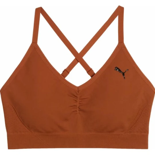 Zdjęcie produktu Biustonosz sportowy damski Move Shapeluxe Seamless Puma Brązowy