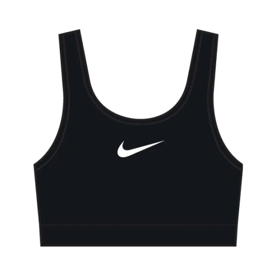Zdjęcie produktu Biustonosz sportowy damski Swoosh High Support Nike Czarny