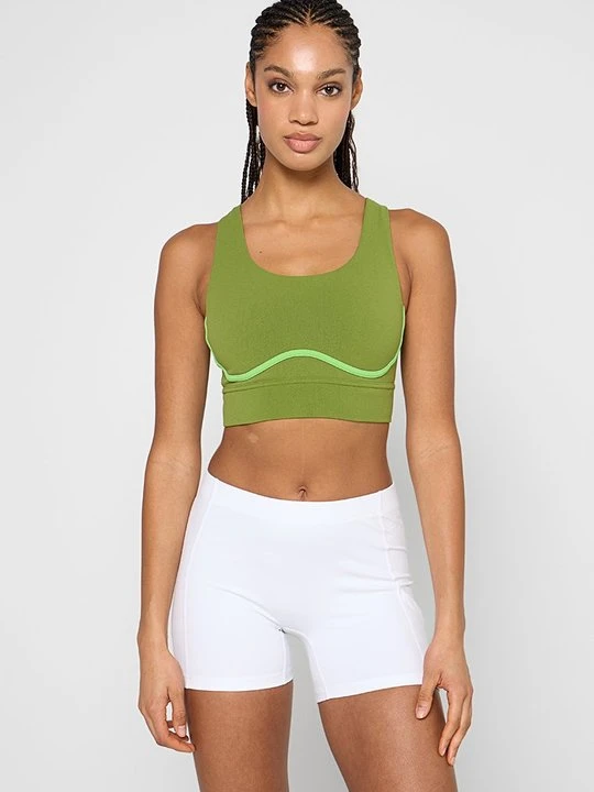 Zdjęcie produktu Biustonosz sportowy Fabletics zielony