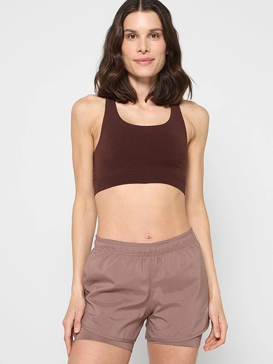 Zdjęcie produktu Biustonosz sportowy Fabletics brązowy