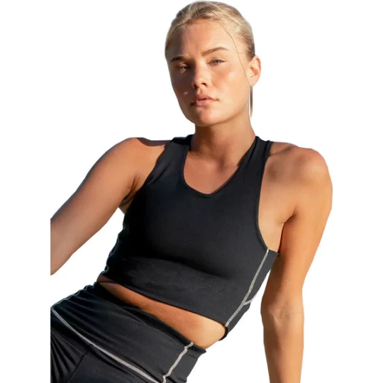 Zdjęcie produktu Biustonosz sportowy Golden Hours Roxy Czarny
