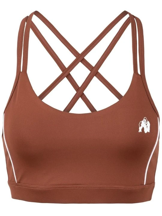 Zdjęcie produktu Biustonosz sportowy Gorilla Wear brązowy