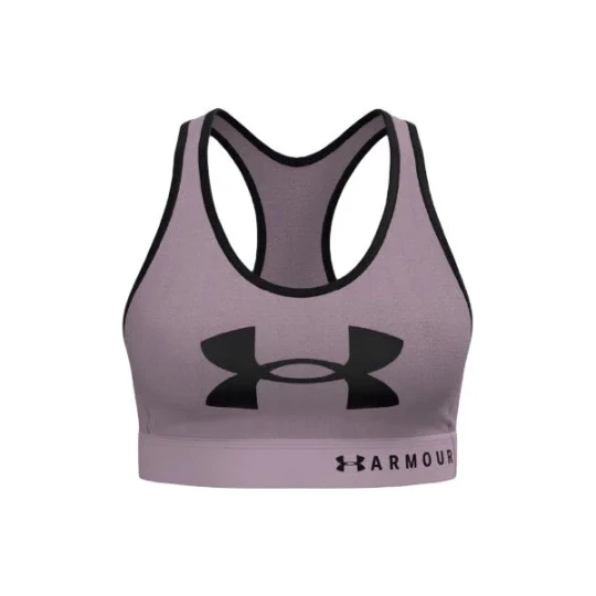 Zdjęcie produktu Biustonosz sportowy Mid Keyhole Graphic Under Armour Różowy