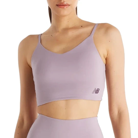 Zdjęcie produktu Biustonosz sportowy New Balance WB43053ICW - różowy