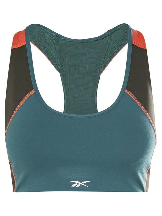 Zdjęcie produktu Biustonosz sportowy Reebok ciemnozielony