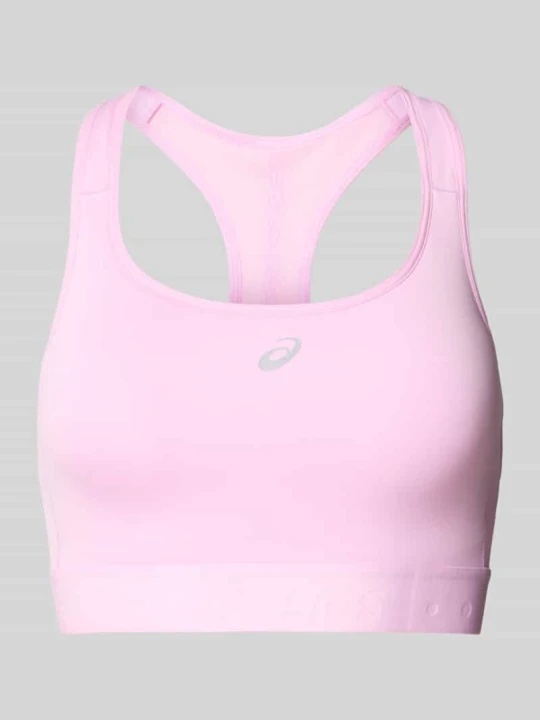 Zdjęcie produktu Biustonosz sportowy z tyłem o kroju bokserki model 'ROAD COMPRESSION' Asics Różowy