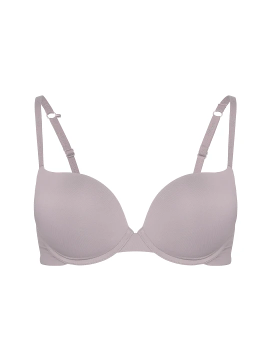 Zdjęcie produktu Biustonosz super push-up NUDE beżowy pod T-shirt Esotiq brązowy