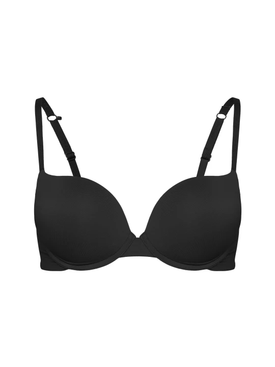 Zdjęcie produktu Biustonosz super push-up NUDE czarny maximizer Esotiq