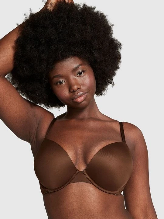 Zdjęcie produktu Biustonosz super push-up Wear Everywhere Victoria's Secret Brązowy