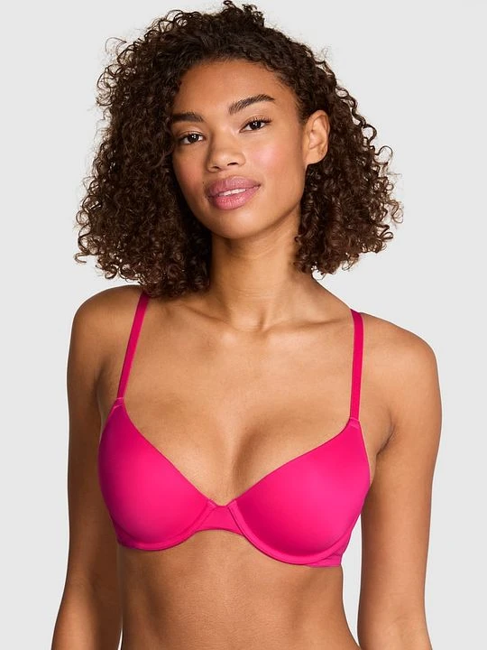 Zdjęcie produktu Biustonosz T-shirt Wear Everywhere z lekkim wypełnieniem Victoria's Secret Różowy