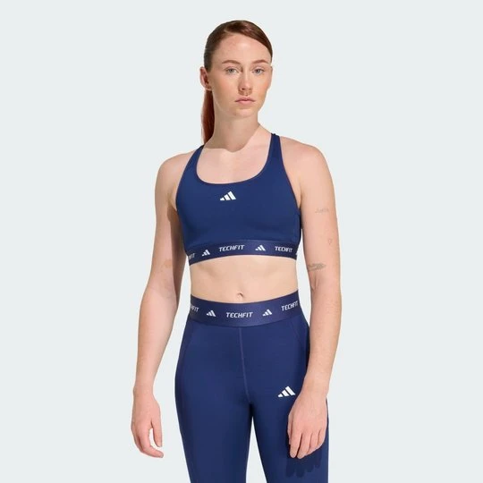 Zdjęcie produktu Biustonosz TECHFIT Adidas Dark Blue