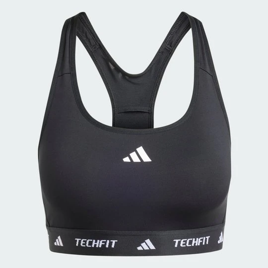 Zdjęcie produktu Biustonosz Techfit Medium-Support Adidas czarny