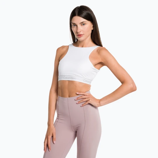 Zdjęcie produktu Biustonosz treningowy Calvin Klein Medium Support bright white