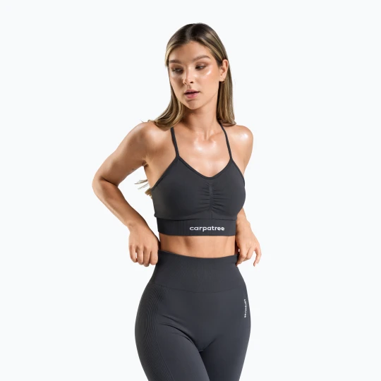 Zdjęcie produktu Biustonosz treningowy Carpatree Allure Seamless titanum grey